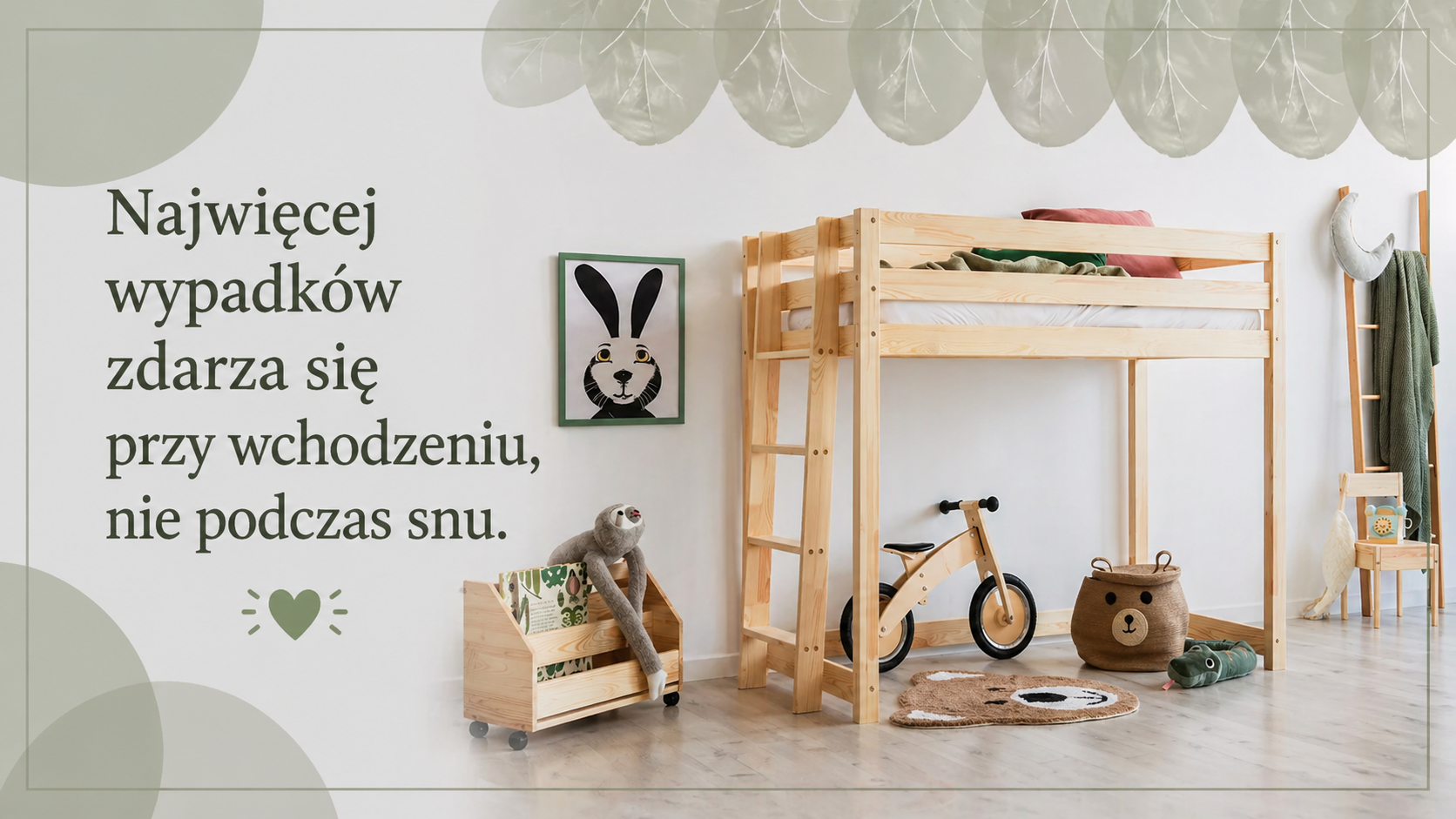 drabinka w lóżku antresola adeko